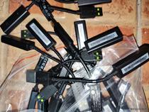 雷蛇 USB声卡 旋风黑鲨V2 配套的 黑色 原装拆机95成元器件