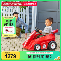 美国RadioFlyer儿童遥控电动车卡丁车可坐人小孩玩具赛车四轮汽车
