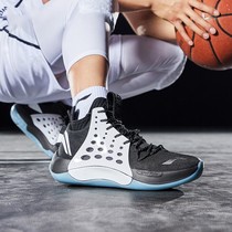 李宁篮球鞋男音速7高帮减震支撑透气实战初中学生袜套一体运动鞋