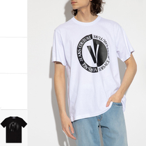Versace/范思哲VJ 潮牌男士网球穿搭短袖圆领T恤 74GAHI07 CJ00I