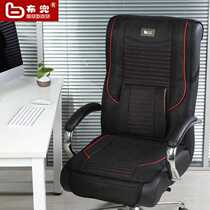 新品布兜BD26s办公室坐垫亚麻四季椅垫连靠背老板椅坐垫转椅坐垫