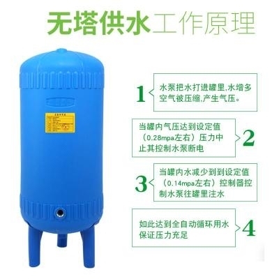 高档高档无塔供水器家用自动压力罐水塔自来水增压水箱储保温