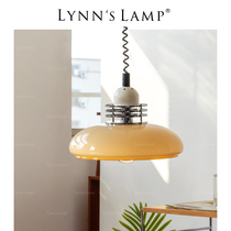 Lynn's立意 中古伸缩日式吊灯侘寂餐厅吧台包豪斯玻璃书房vintage