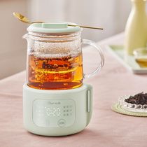 小熊养生壶家用多功能办公室小型煮茶器玻璃养生壶家用花茶壶0.4L