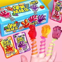 弹簧猜猜乐棒棒糖儿童手指玩具糖果童年独立包装小卖部幼儿园奖励