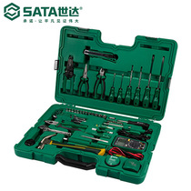 Sata/世达五金工具61件电讯维修组套09536套装万用表测电