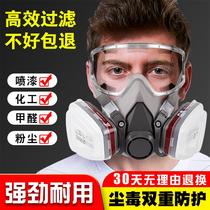 6200防毒面具全面罩喷漆专用猪鼻子防尘放毒面罩头套化工气体