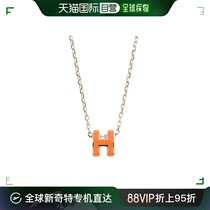 香港直邮Hermes 徽标项链 HPDTNLMINIS9