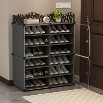 简易鞋架家用门口大容量鞋盒透明防尘室内鞋子鞋柜收纳神器省空间