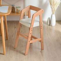 吃饭木质N实木座椅子家用婴儿餐桌椅宝宝儿童餐椅GE成榉木长椅