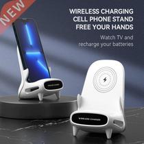 15W Wireless Desktop Charger Stand Induction Type C Fast Cha