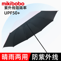 【晴雨两用】mikibobo太阳伞UPF50+防晒遮阳折叠伞