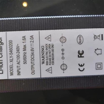 新品电动滑板车来Li-ion Charger 54.6v2a3a充电器线48v电池63V1.