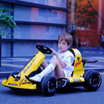 新款儿童卡丁车漂移车电动四轮玩具汽车宝宝10童车可坐人赛车12岁