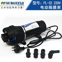 FL-32 220V微小型交流电动隔膜自吸抽水泵热水器家用增压力上水泵