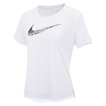 nike耐克女子SWOOSH RUN跑步运动速干短袖T恤DM7778-100