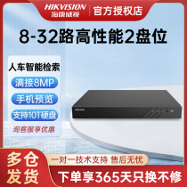 海康威视硬盘录像机 8路16路32路高清双盘位网络监控DS-7808N-R2