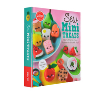 英文原版 Klutz Sew Mini Treats 儿童手工益智图书 缝制玩偶食物 创意DIY