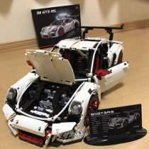 兼容乐高科技机械组保时捷911GT3跑车益智拼装汽车玩具积木模型