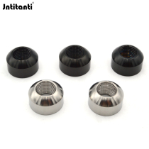 jntitanti 钛合金高轻高强度汽车轮毂螺栓螺丝球面垫片适用保时捷