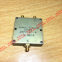 Mini 进口 ZAPD-21-4 0.5-2GHz SMA 一分二射频微波同轴功分器