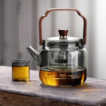 玻璃煮茶壶2024新款高端耐高温蒸泡茶专用围炉煮茶器电陶炉烧水壶