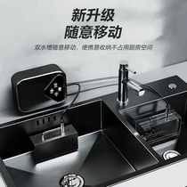 慧基超声波洗碗清洗机家用智能便携小型独立式免安装水槽刷碗机
