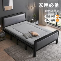 实木折叠床小床可拆简易床单人床成人一米二1.2米1.5米家用出租房
