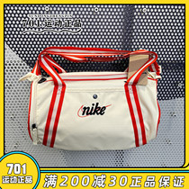 NIKE耐克男女包斜挎包手拎包运动休闲健身包旅行包桶包DR6261-113