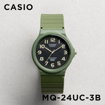 卡西欧CASIO MQ-24UC-3B 新款学生考试防水静间小黑表儿童手表