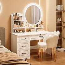 梳妆台卧室现代简约欧式主卧化妆桌小型梳妆桌化妆台收纳柜一体