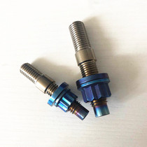M组件 排气 螺母10彩螺栓歧片管汽车加工蓝色钛彩色螺柱汽车
