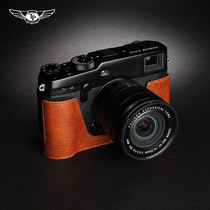 台湾TP原创 富士X-PRO3相机包xpro3皮套 真皮保护套手柄 手工牛皮