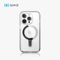 Speck适用于iPhone 15 Pro手机壳Presidio2 Clear系列透明Magsafe磁吸锁扣版