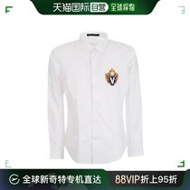 香港直邮versace范思哲男士白色棉质衬衫A82563A222403A001时尚