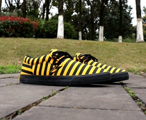 足迹 Supra Cuba 男女鞋低帮绿色 刺绣 黄色条纹 黑白 飞线 豹纹