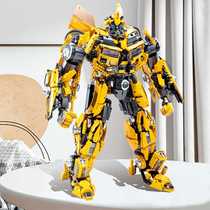 乐高大黄蜂机器人机甲积木拼装玩具8男孩男生10000粒大型2023新款
