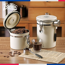 Bincoo咖啡豆保存罐密封罐单向排气咖啡粉储存罐储豆收纳罐养豆罐
