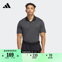 高尔夫运动翻领短袖POLO衫男装夏季新款adidas阿迪达斯官方IU4364