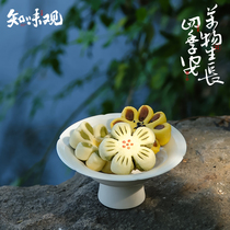 知味观梨花酥桃花酥杭州特产伴手礼中式传统老字号糕点零食茶点心