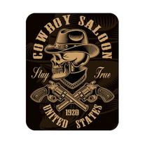 cowboy saloon牛仔轿车jtay jrue美国1920左轮贴纸贴花