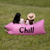 户外便携外懒人充气沙发便携式单人空气床垫野餐露营音乐节用品
