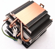全新酷冷联想AMD风扇 AM3 AM4速龙CPU锐龙铜底4热管散热器9CM温控