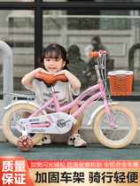 新款儿童自行车3岁4岁5岁英伦风童车12寸14寸16寸18三轮车脚踏车