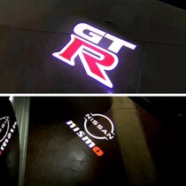 适用于改装日产GTR R35 R34 nismo不褪色迎宾灯 无异响车门投影灯