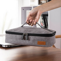 美厨 保温饭盒袋保鲜饭盒包便当手提袋加厚铝箔保温包大容量