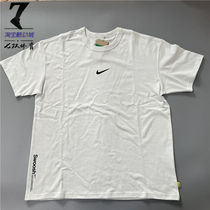 Nike/耐克 男子小钩SWOOSH 运动休闲跑步透气短袖T恤 DX6307-121