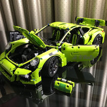 兼容乐高科技机械组保时捷911GTR赛车拼装汽车跑车玩具积木模型
