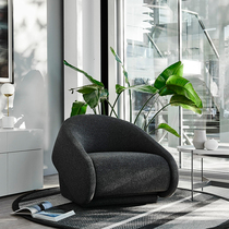设计师躺椅客厅布艺多功能异形沙发简约样板房榻榻米科技布沙发床