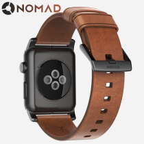 美国NOMAD apple watch正品进口真皮表带男苹果手表带子商务礼品